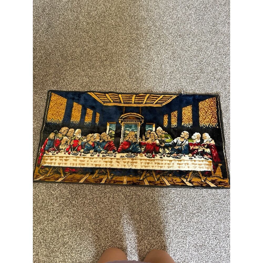 Vintage Last Supper Tapestry-Italy